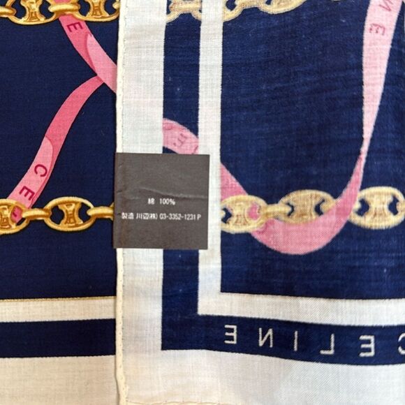 NWT Celine Handkerchief Scarf - Picture 6 of 8